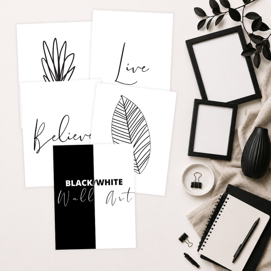 Black / White Wall Art