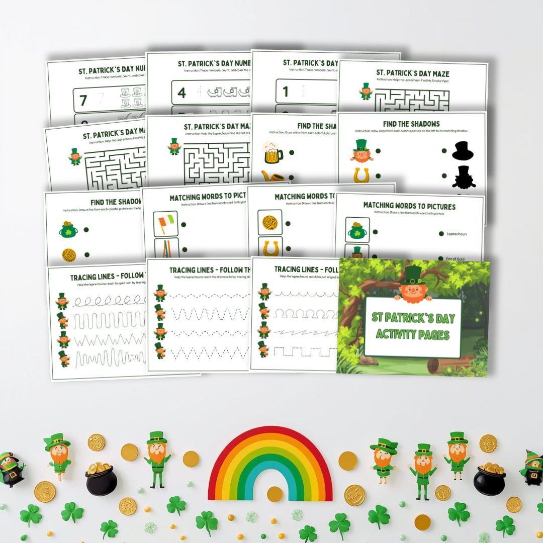 St Patrick's Day Activity Pages