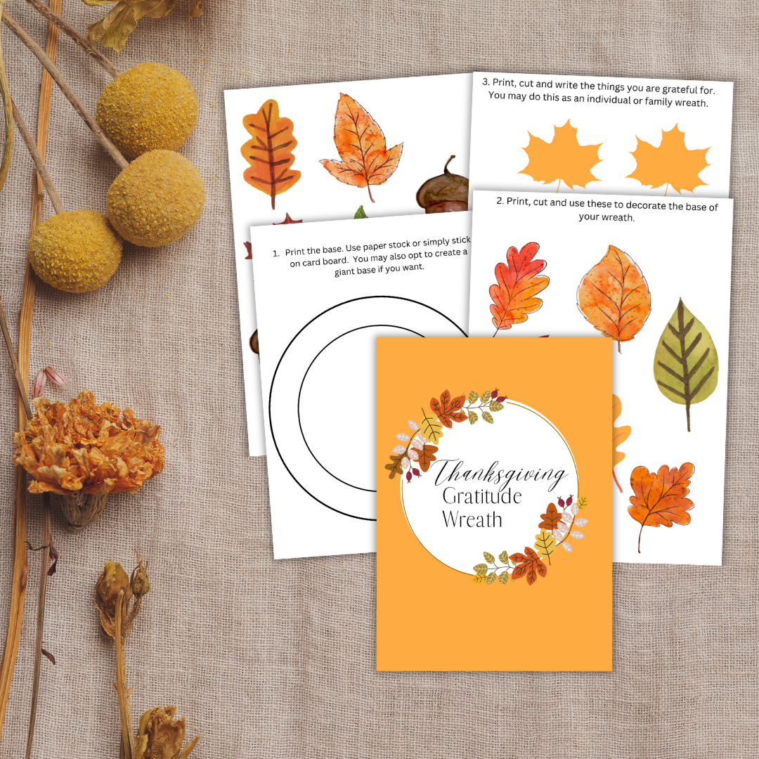 Thanksgiving Gratitude Wreath