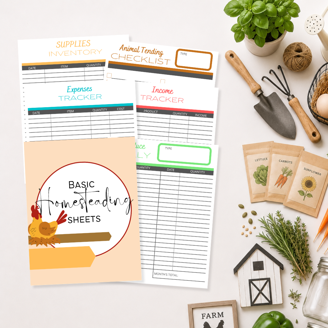 Basic Homesteading Sheets