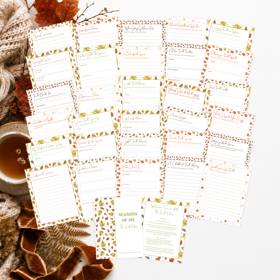 Fall Prompted Journal