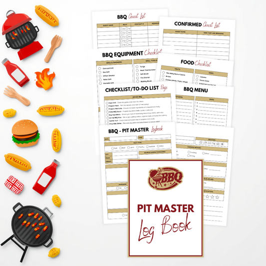 BBQ - Pit Master Log Book