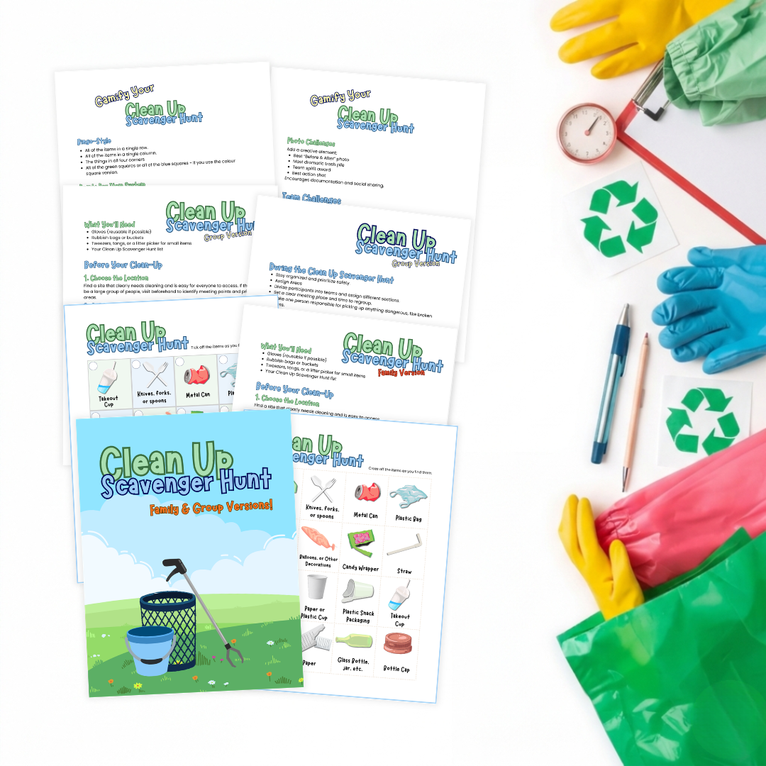 Clean Up Scavenger Hunt