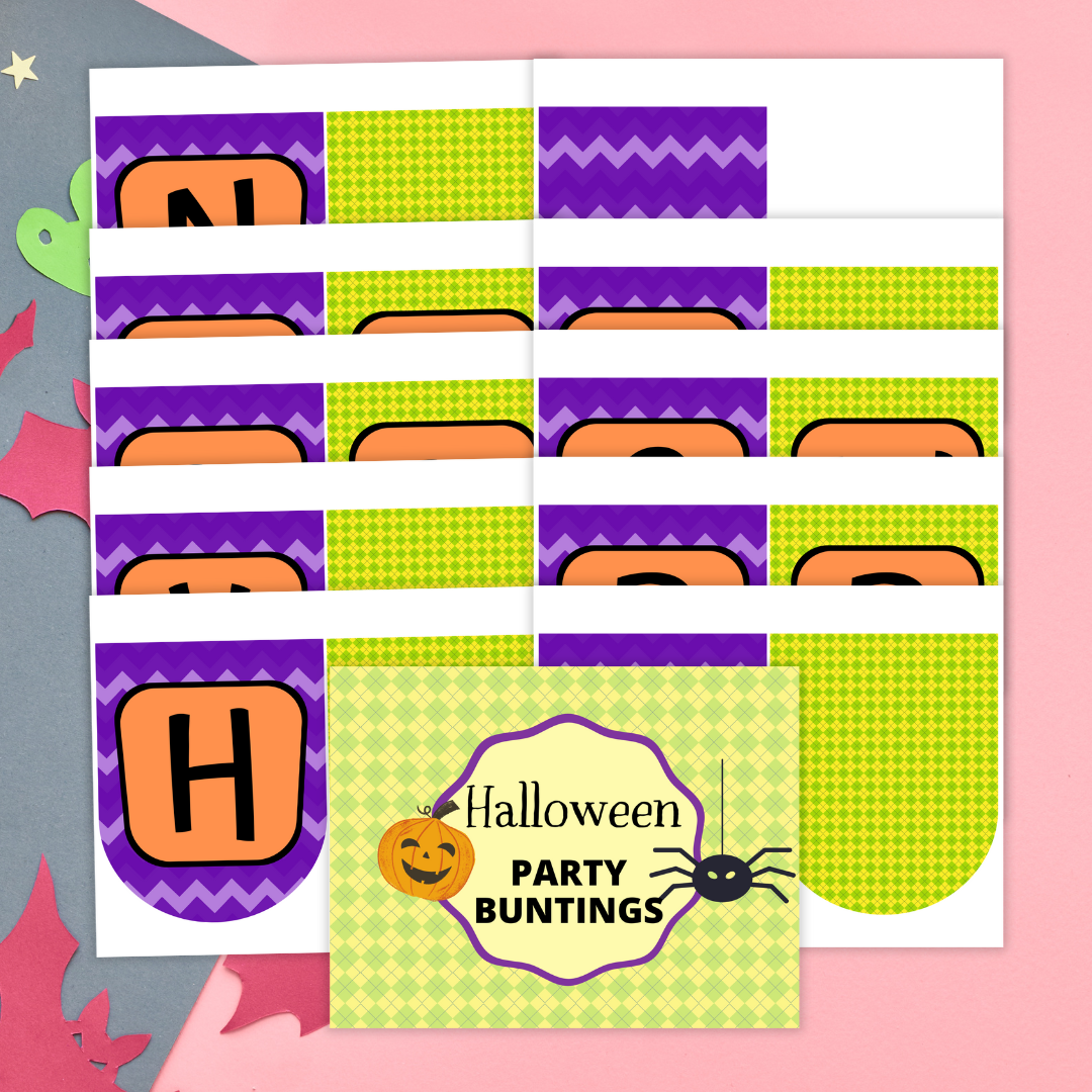 Halloween Activities Templates Bundle