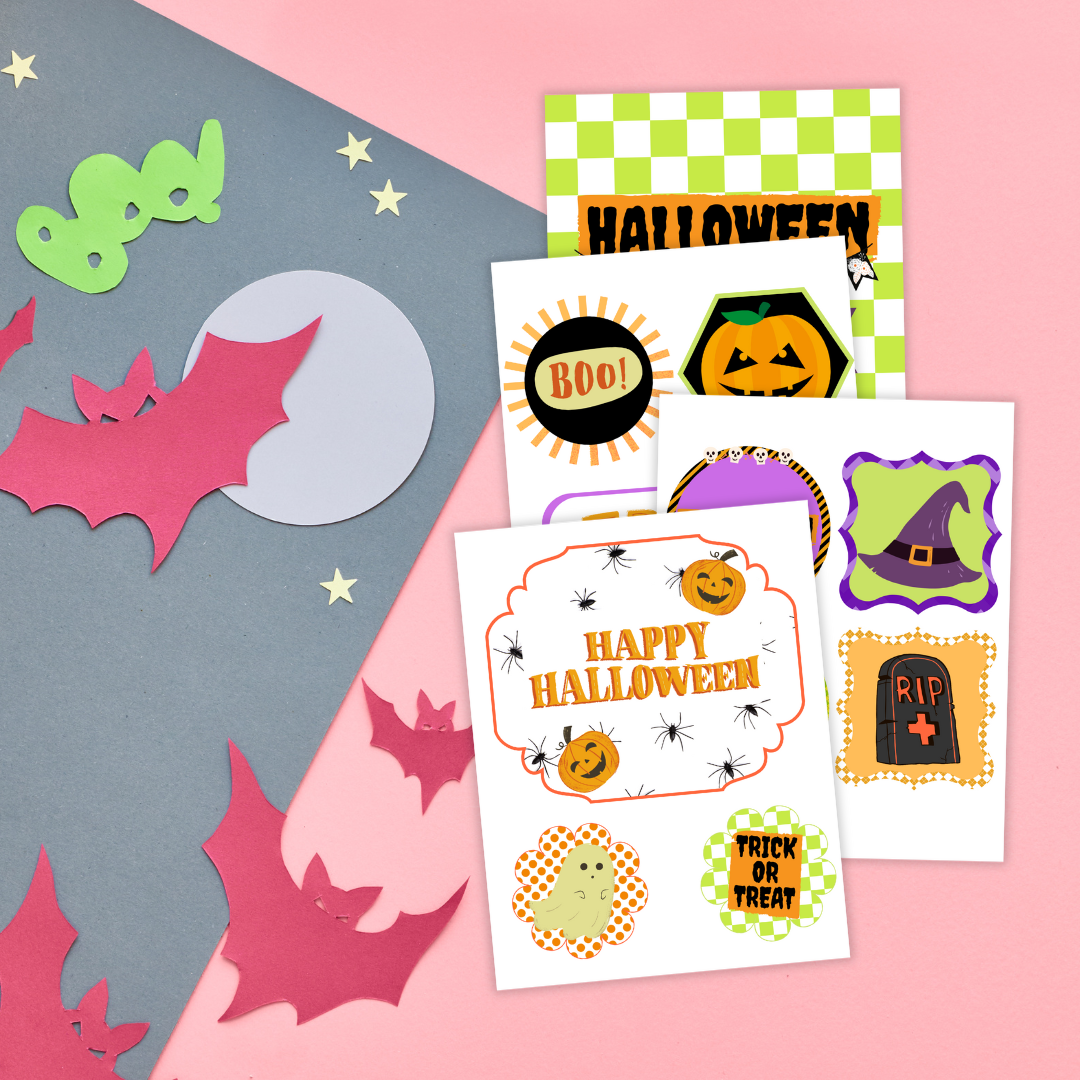 Halloween Activities Templates Bundle