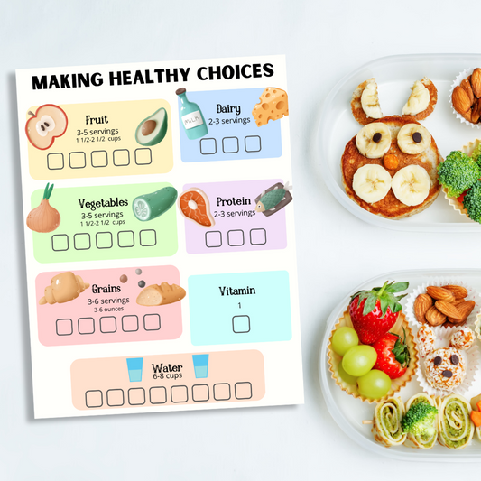 Healthy Choices Tracker for Kids