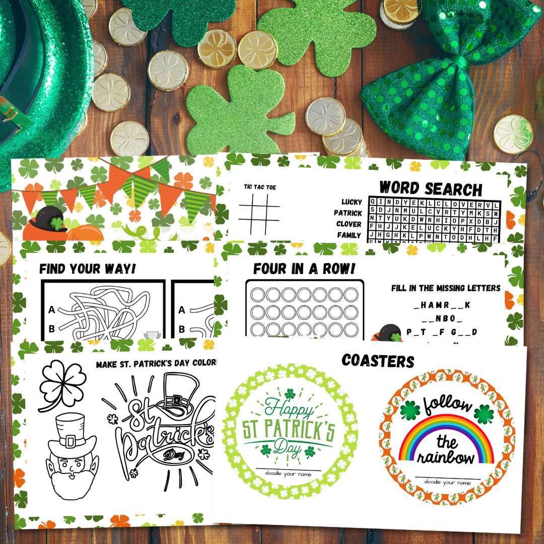 St. Patrick's Day Placemats