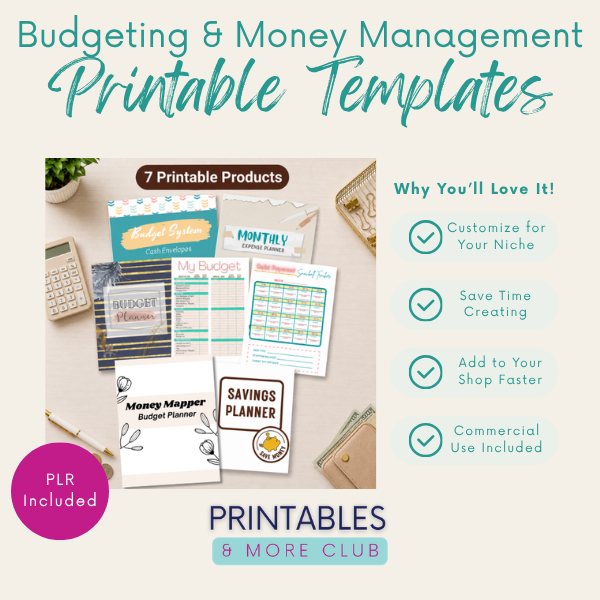 Budgeting & Money Management Printable Bundle