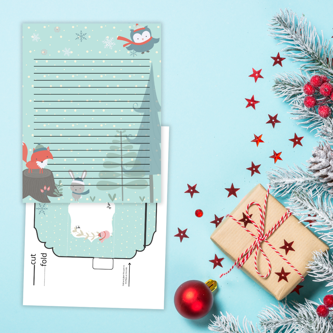 Christmas Stationery with Envelope