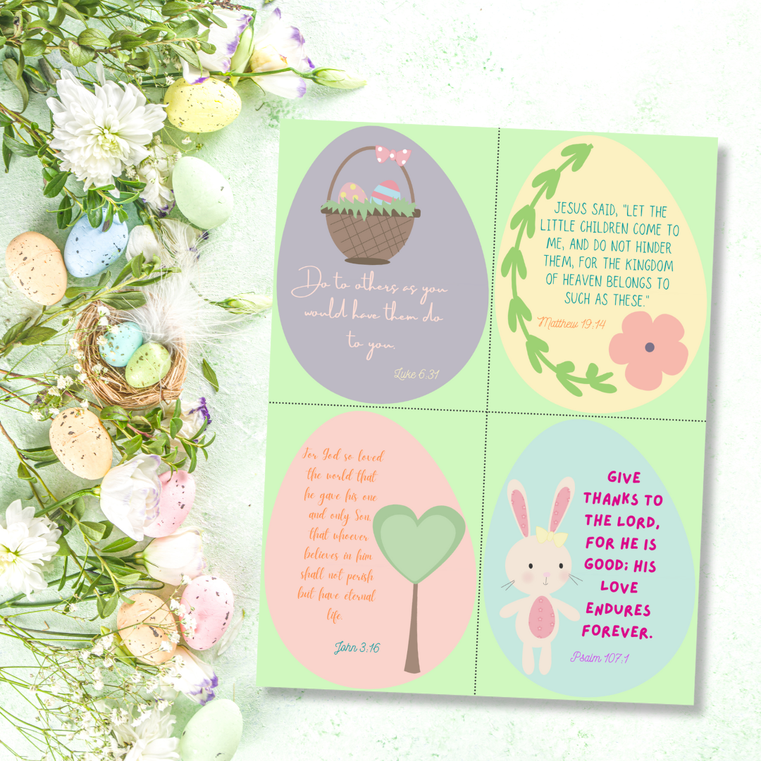 Easter Verses Cards