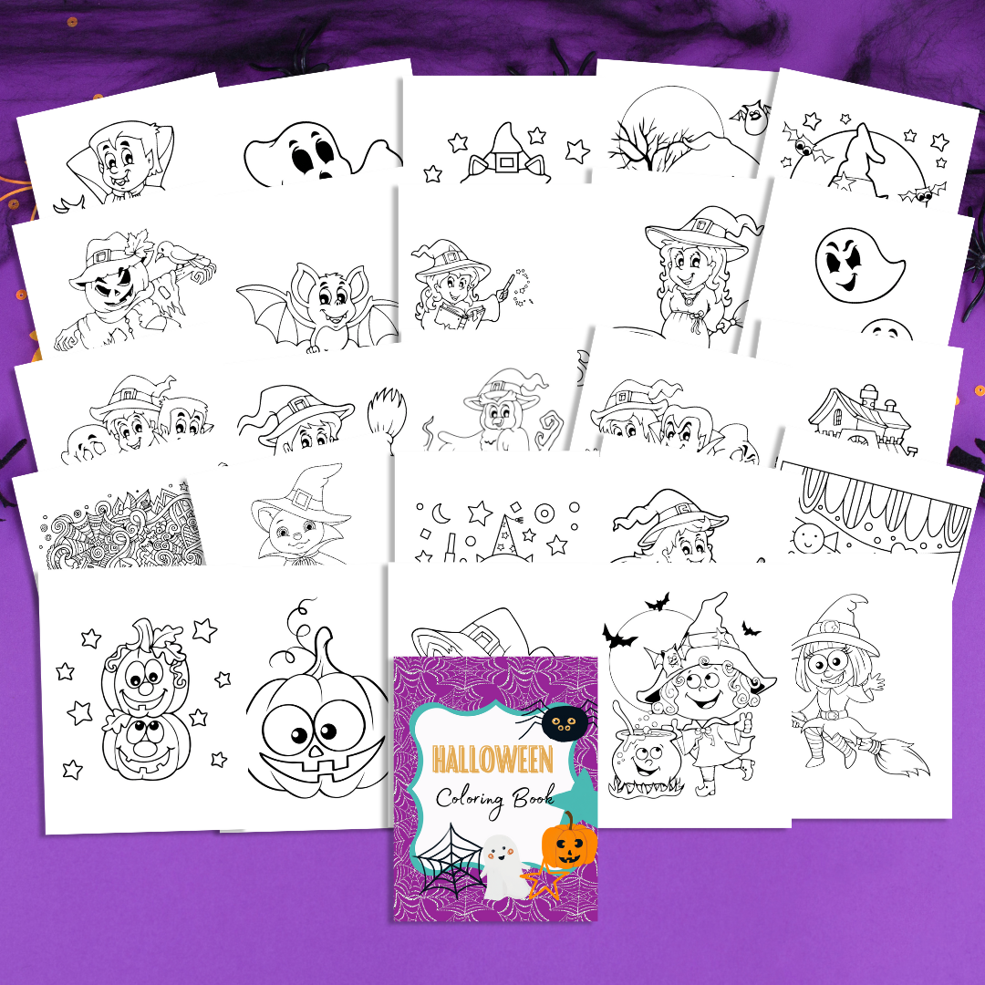 Halloween Coloring Book