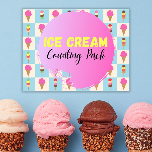 Ice Cream Counting Pack