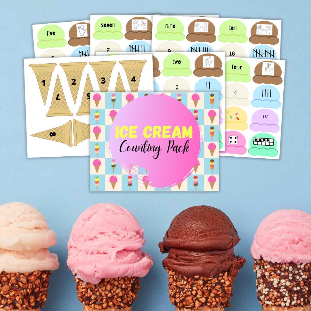 Ice Cream Counting Pack