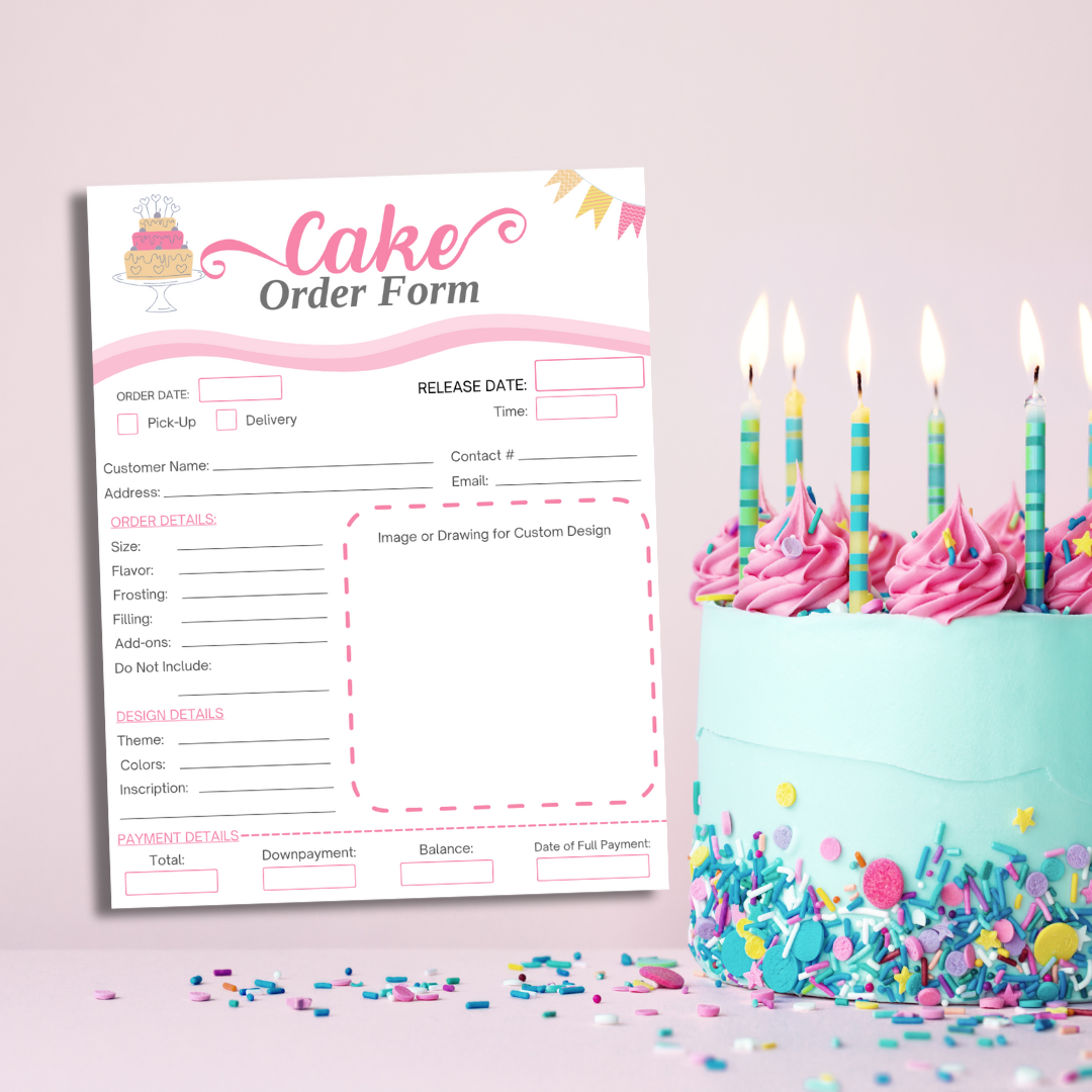 Cake Form Order