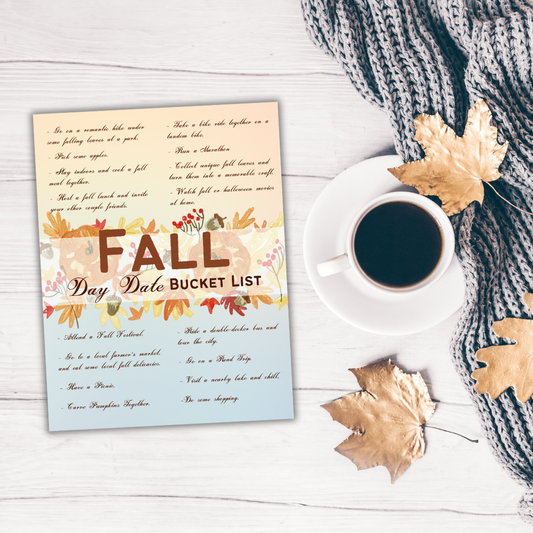 Fall Day Date Bucket List