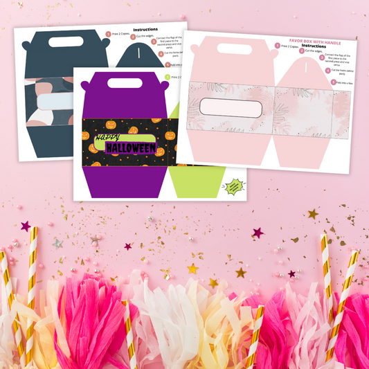 Favor Box with Handle