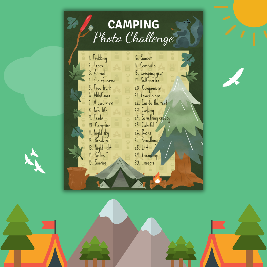 Camping Photo Challenge
