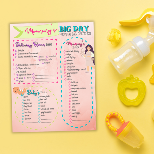 Hospital Maternity Bag Checklist