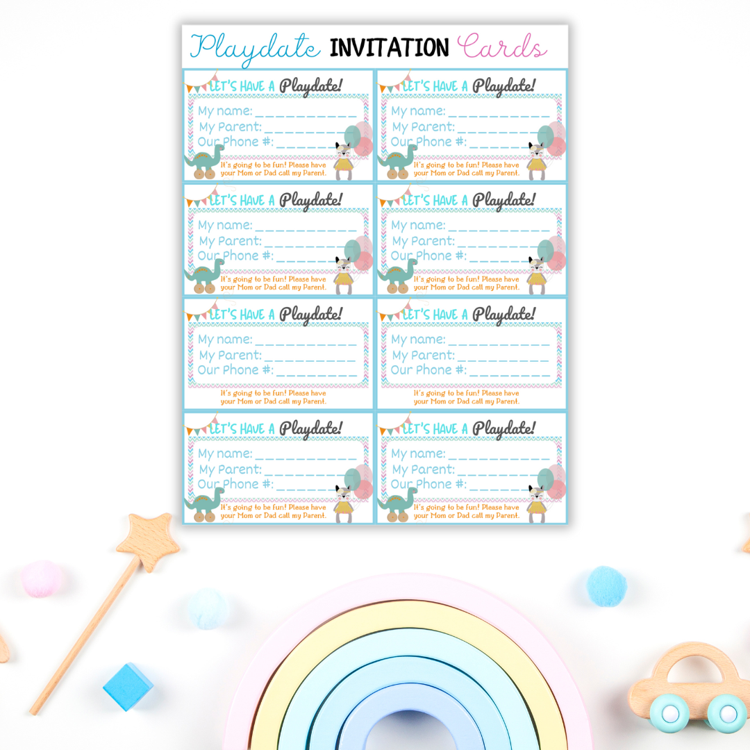 Playdate Cards