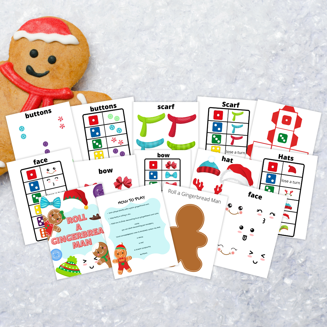 Roll a Gingerbread Man