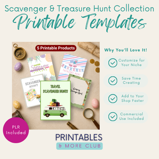 Scavenger & Treasure Hunt Collection