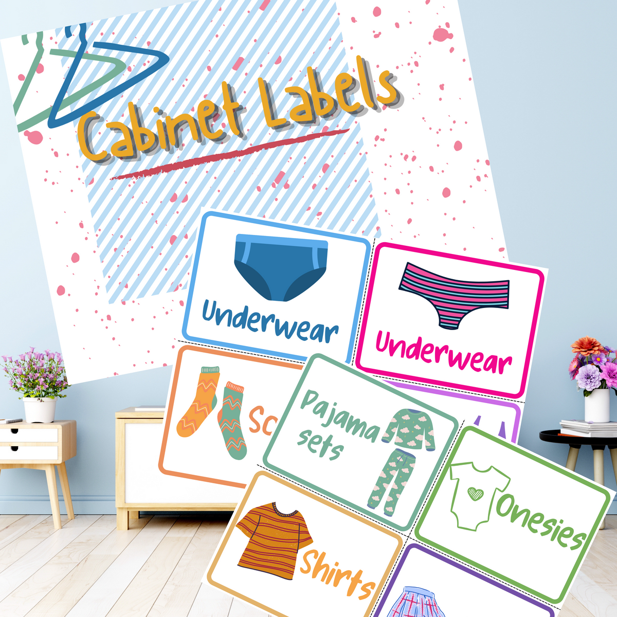 Cabinet Label Examples Cabinet Labels – Printables and More Club