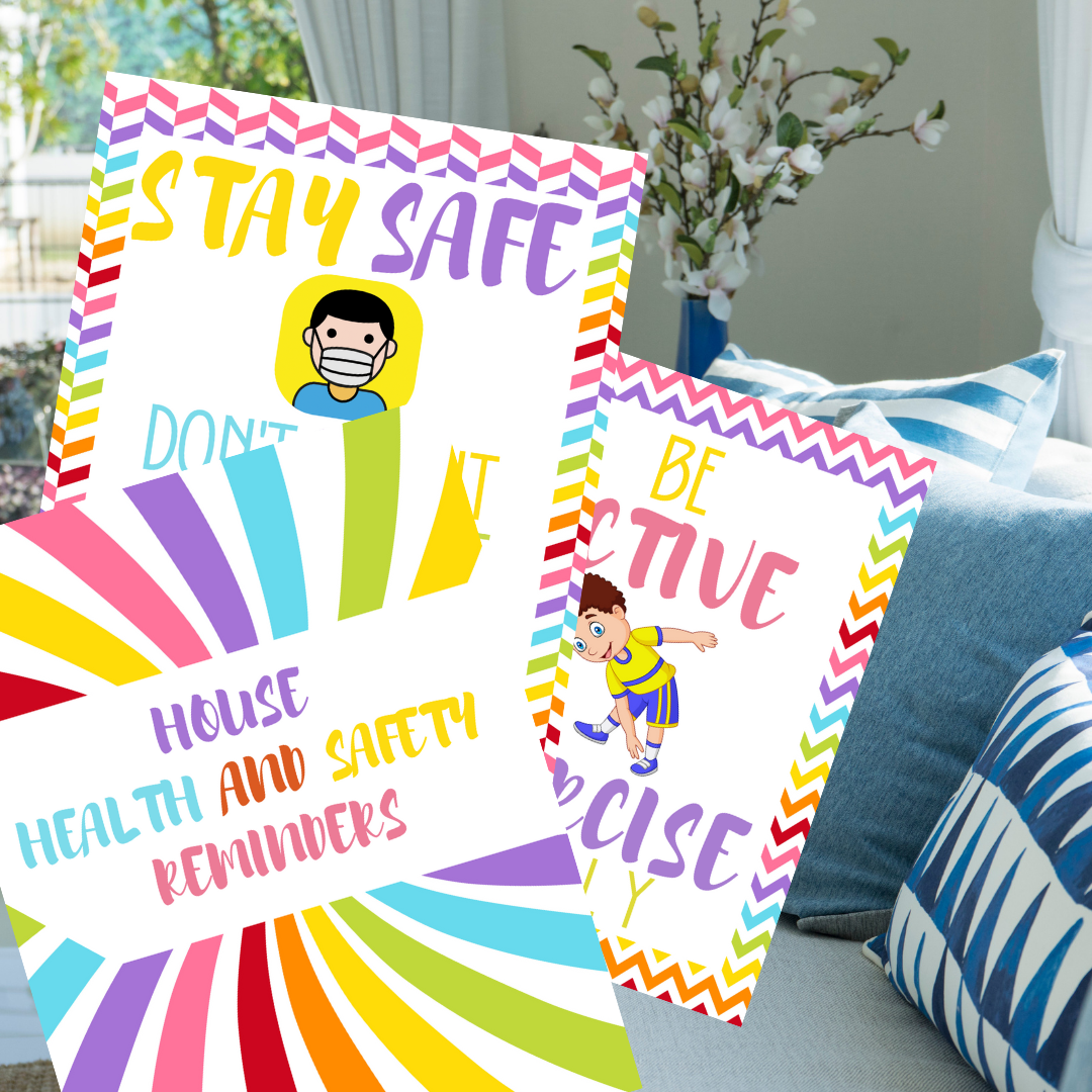Safety Message Huse House Health and Safety Reminders – Printables and More Club
