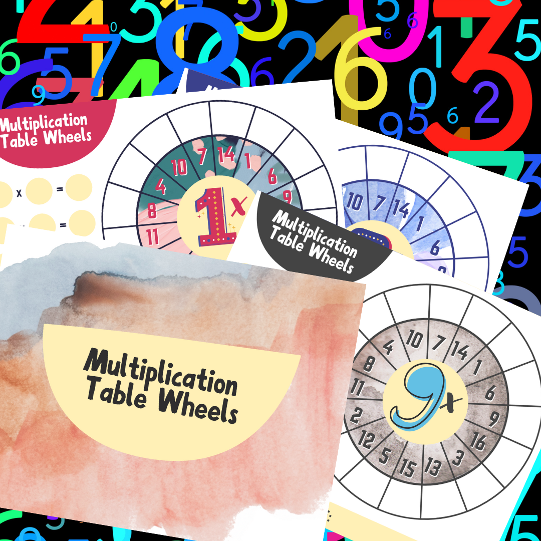 Advanced Multiplication Wheel Multiplication Table Wheel – Printables and More Club
