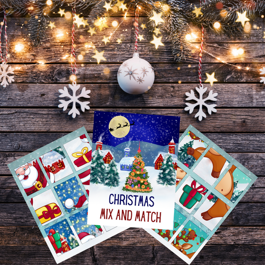 Christmas Mix and Match Puzzles