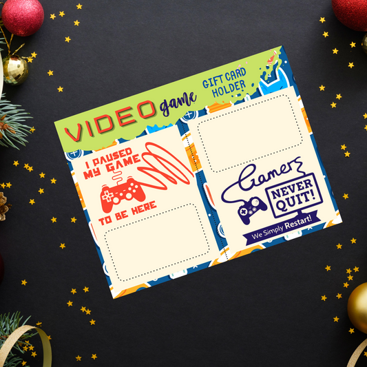 Video Game GIft Card Holder