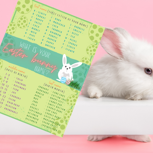 What is Your Easter Bunny Name?